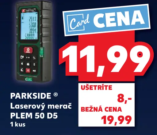 Parkside Laserový merač PLEM 50 D5