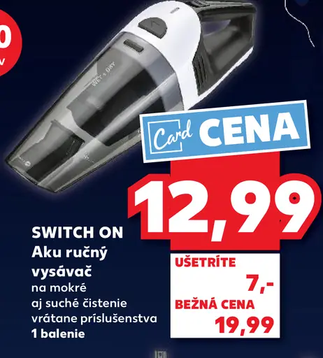 Switch On Aku ručný vysávač