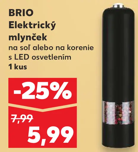 BRIO Elektrický mlynček