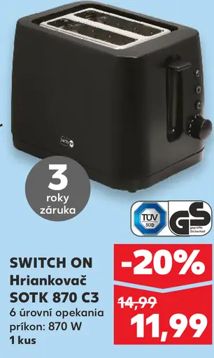 SWITCH ON Hriankovač SOTK 870 C3