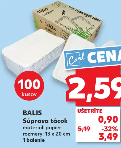 Balis Súprava táck