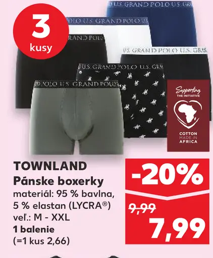 Townland Pánske boxerky