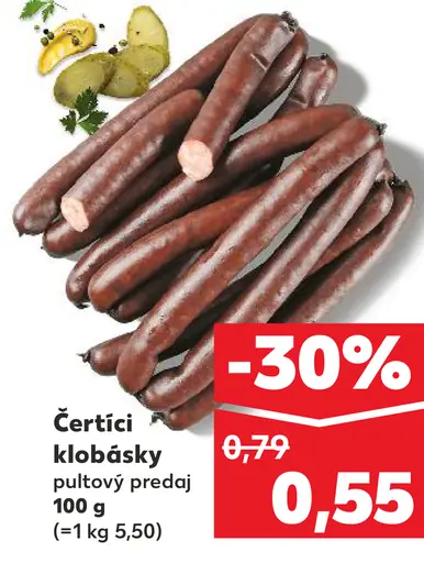 Čertíci klobásky