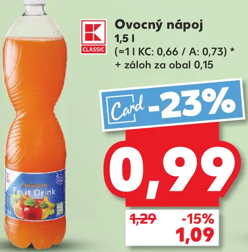 K-Classic Ovocný nápoj
