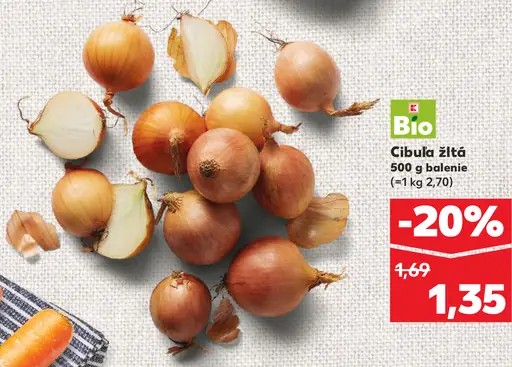 Bio Cibuľa žltá