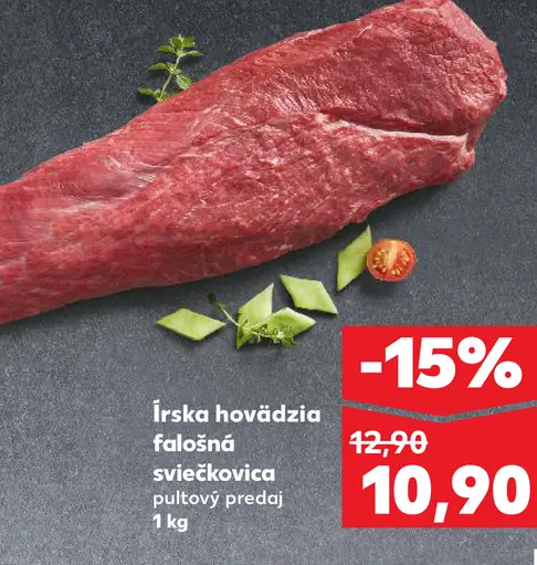 Írska hovädzia falošná sviečkovica