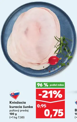 Knižacia kuracia šunka