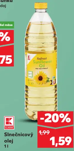 K-Classic Slnečnicový olej