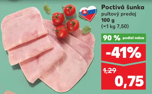 Poctivá šunka