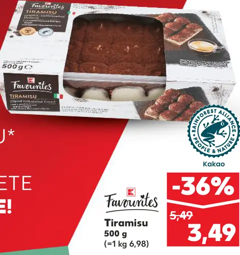 Favorites Tiramisu