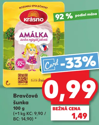 Krásno Bravčová šunka