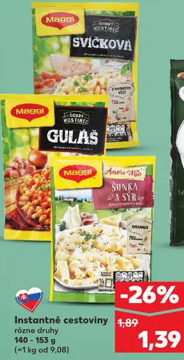 Maggi Instatné cestoviny
