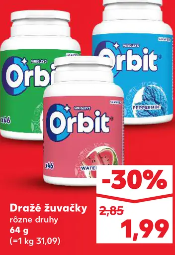 Orbit žuvačky