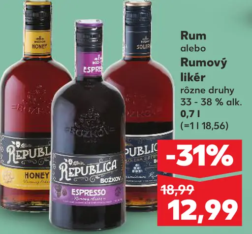 Republica rum alebo rumový likér