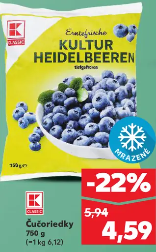 K-Classic Eutefische Kultur Heidelbeeren