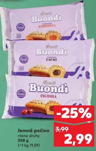 Buondi Jemné pečivo