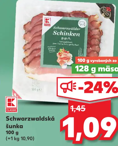 K-Classic Schwarzwaldská šunka
