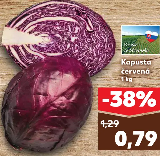 Slovenská kapusta červená