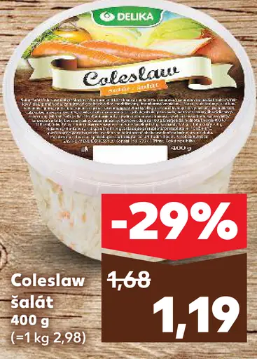 Delika coleslaw šalát