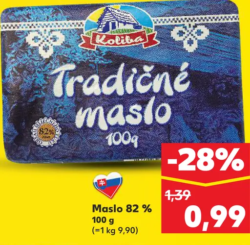 Koliba Tradičné maslo