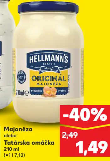 Hellmann's Originál majonéza