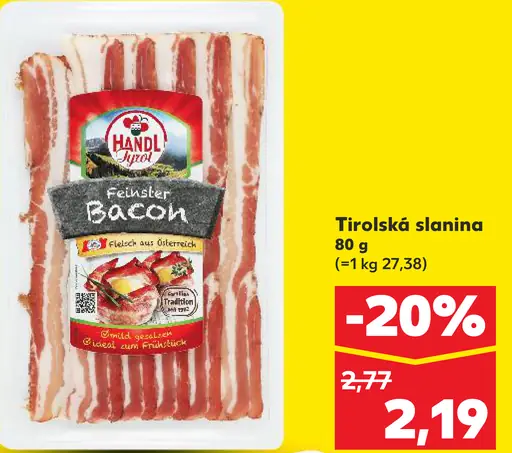 Handl Tyrolská slanina
