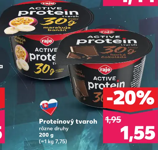 Rajo Active Protein tvaroh