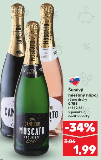Caméleon šumivý miešaný nápoj