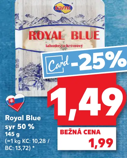 Royal Blue syr 50 %