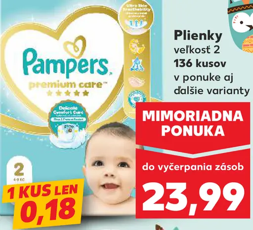 Pampers plienky