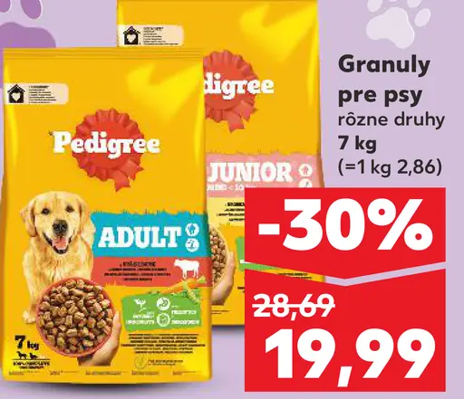 Pedigree granuly pre psy