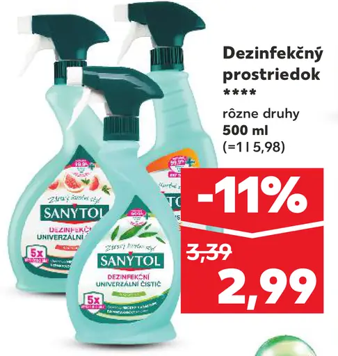 Santol dezinfekčný prostriedok
