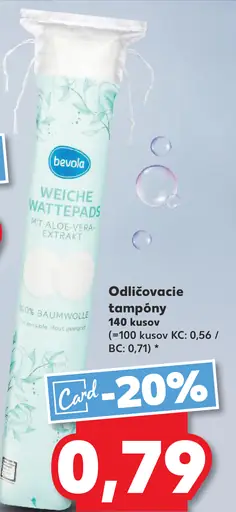 Bevola Odličovacie tampóny