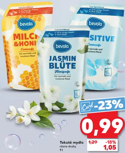 Bevola Tekuté mydlo
