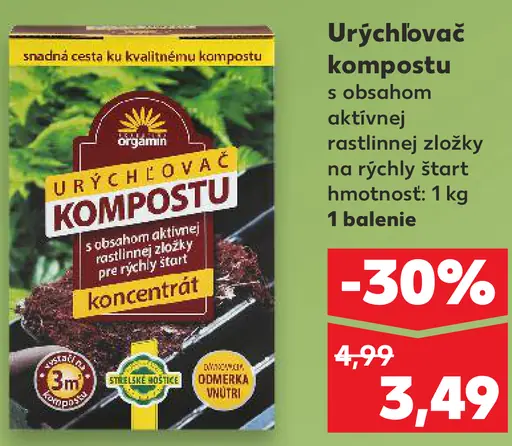 Urýchľovač kompostu