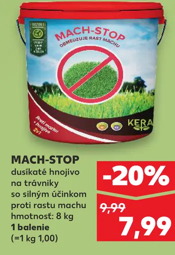 Dusíkaté hnojivo Mach-Stop