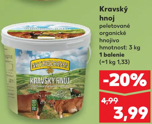 Kravský hnoj