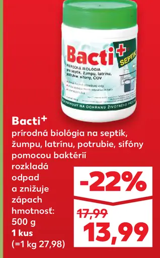 Bacti+ Prírodná biológia