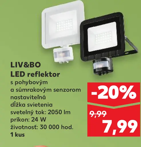 LIV&BO LED reflektor