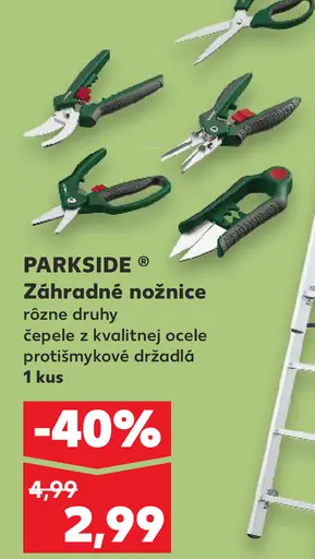 Parkside Záhradné nožnice