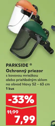 PARKSIDE Ochranný priezor