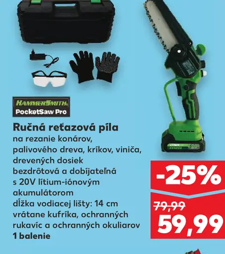 Hammersmith Ručná reťazová píla