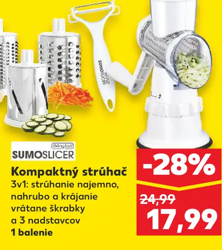 Sumoslicer Kompaktný strúhač