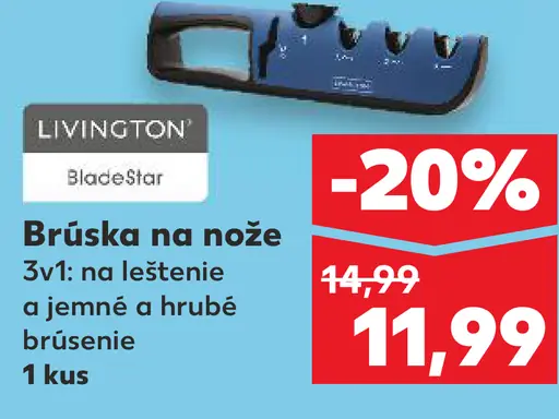 LIVINGTON Brúska na nože