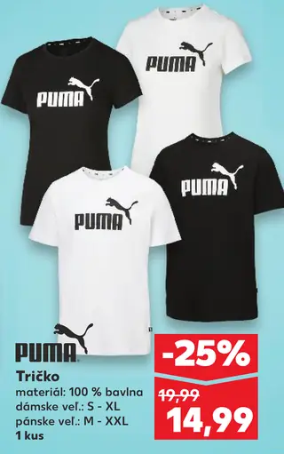 Puma tričko