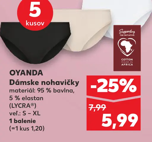 Oyanda dámske nohavičky s formujúcim efektom
