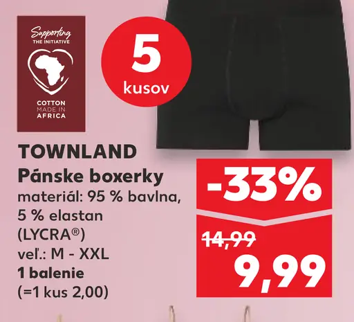 Townland Pánske boxerky