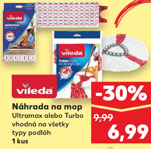 Vileda Náhrada na mop Ultramax alebo Turbo