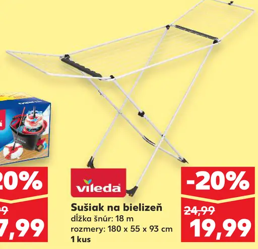 Vileda Sušiak na bielizeň