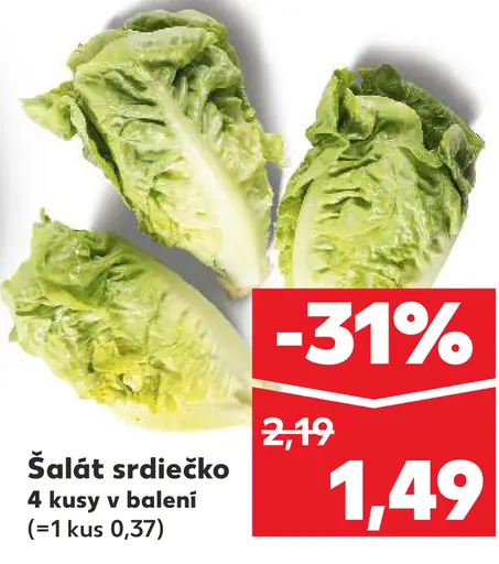 Šalát srdiečko